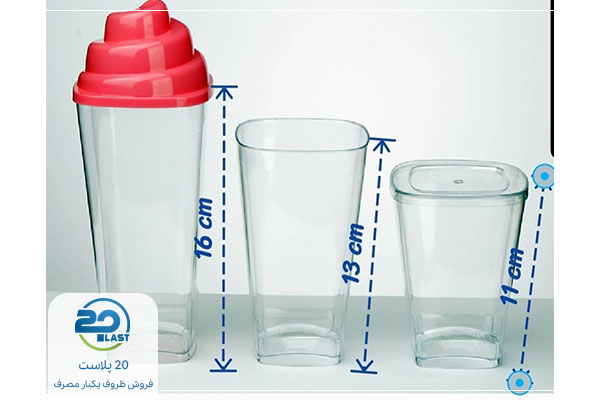 لیوان یکبار مصرف کریستالی