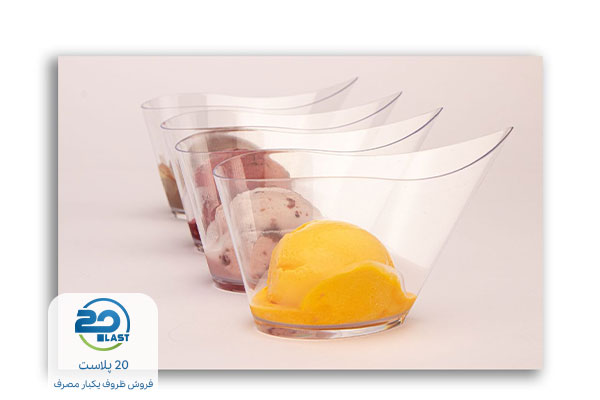 ظرف دسر یکبار مصرف