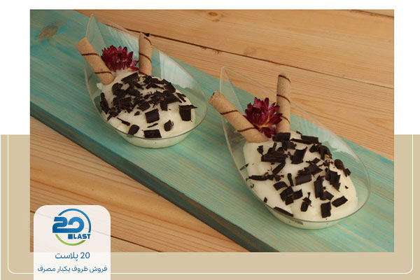ظرف دسر یکبار مصرف