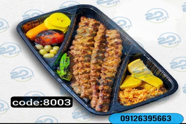 ظروف یکبار مصرف مشکی