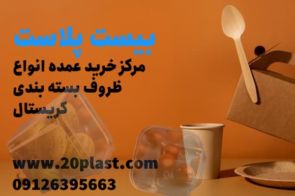راهنمای خرید عمده انواع ظروف بسته بندی مرکز معتبر