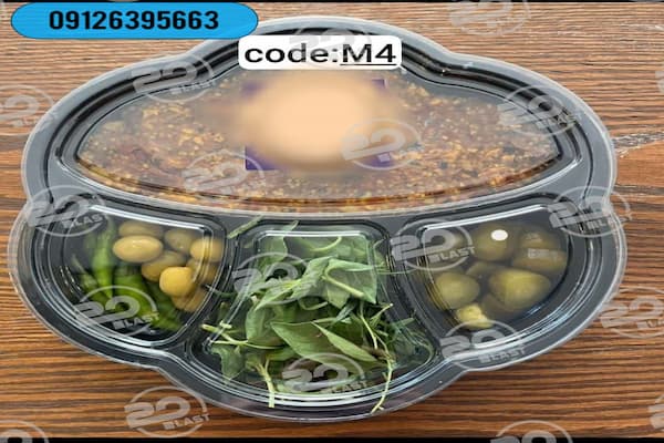 خرید ظروف یکبار مصرف چندخانه به قیمت عمده