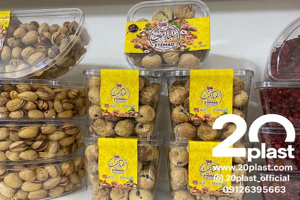 ظروف کریستالی بسته بندی خشبار