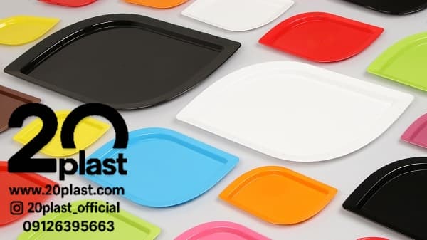 دیس یکبار مصرف لوکس کریستالی (شفاف، مشکی، رنگی)