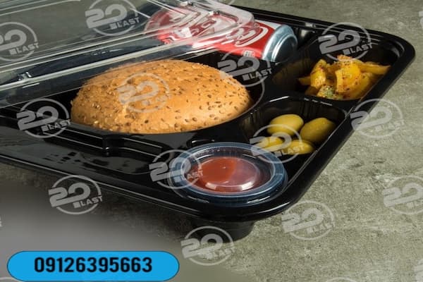 ظروف یکبار مصرف چند قسمتی لوکس