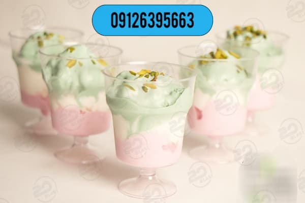 لیوان و ظرف یکبار مصرف لوکس با درب رنگی برای کافه