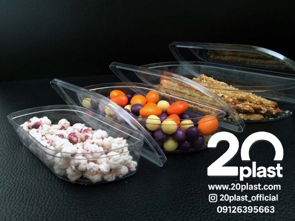  ظروف بسته بندی کریستالی برای فروش شکلات‌های دست‌ساز