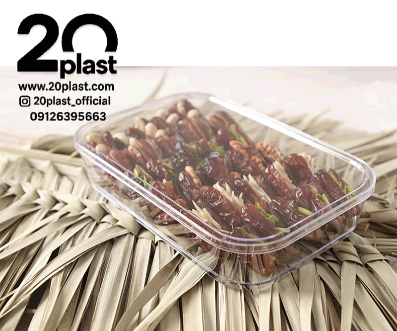 نحوه بسته بندی لوکس شیرینی با ظروف بسته بندی کریستال