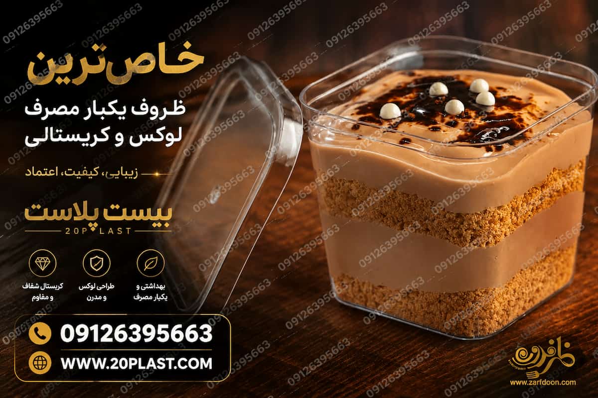 ظروف یکبار مصرف خاص چه مشخصاتی دارد؟