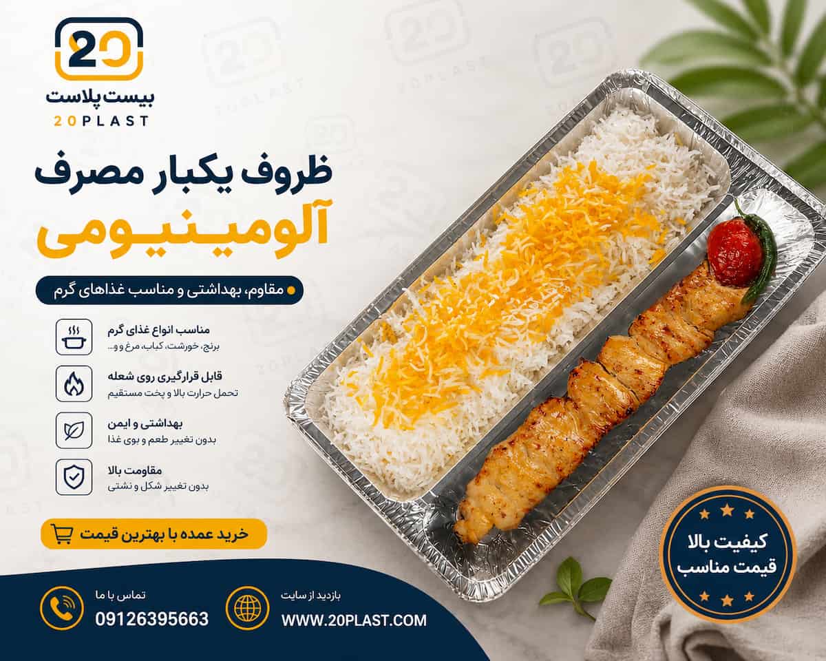 بهترین ظروف یکبار مصرف برای غذای گرم