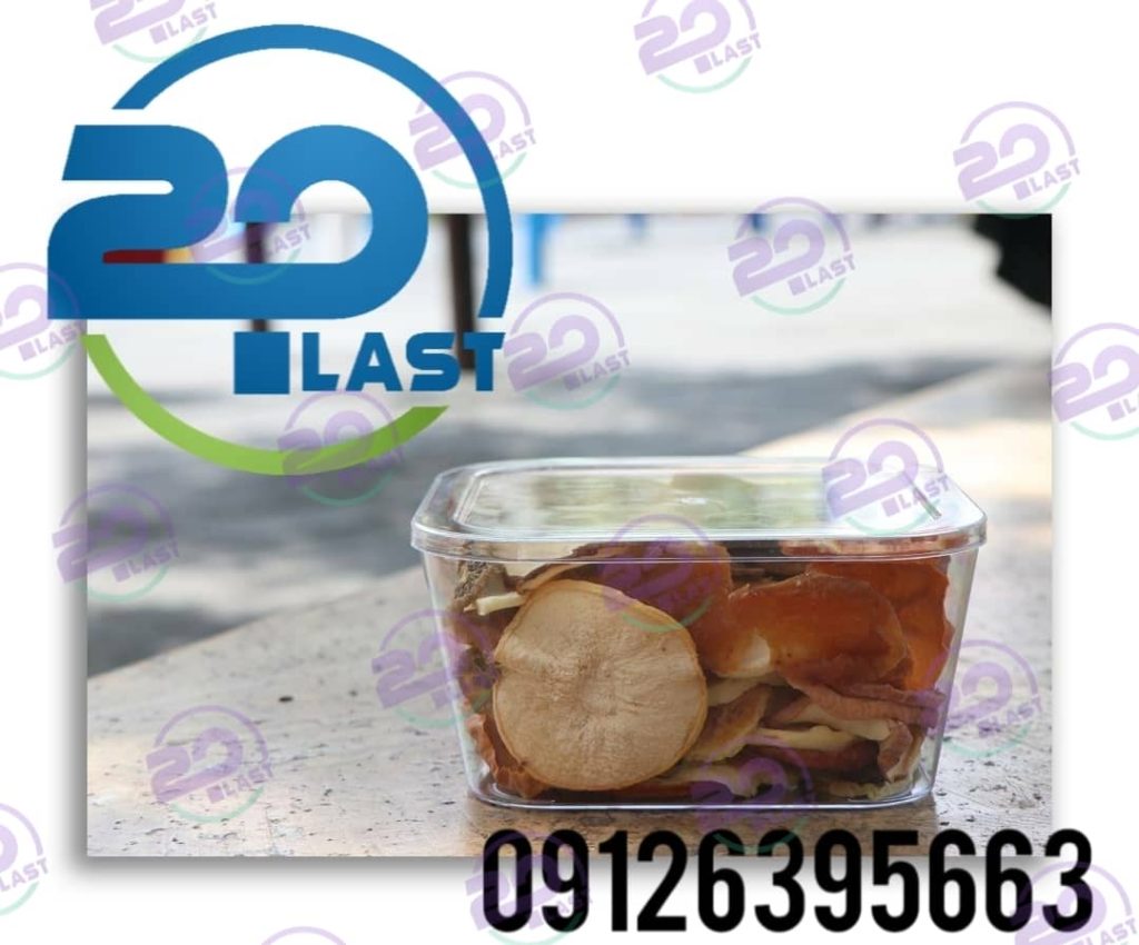 ظروف یکبار مصرف درب دار کریستالی لوکس | بسته بندی شیک و باکیفیت